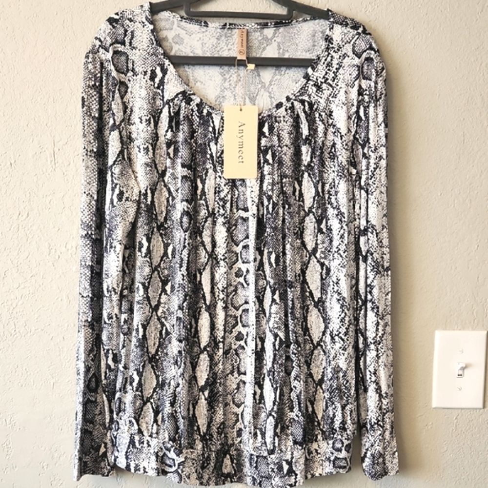 New Snakeskin Blouse